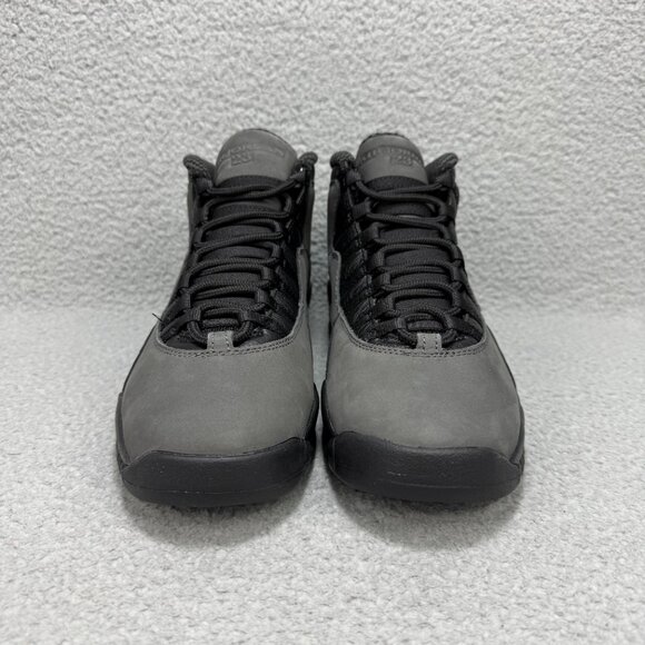 Jordan 10 Mens 9 Shoes Grey Black Shadow Nike Air Retro OG 2025 Sneakers - Picture 4 of 9